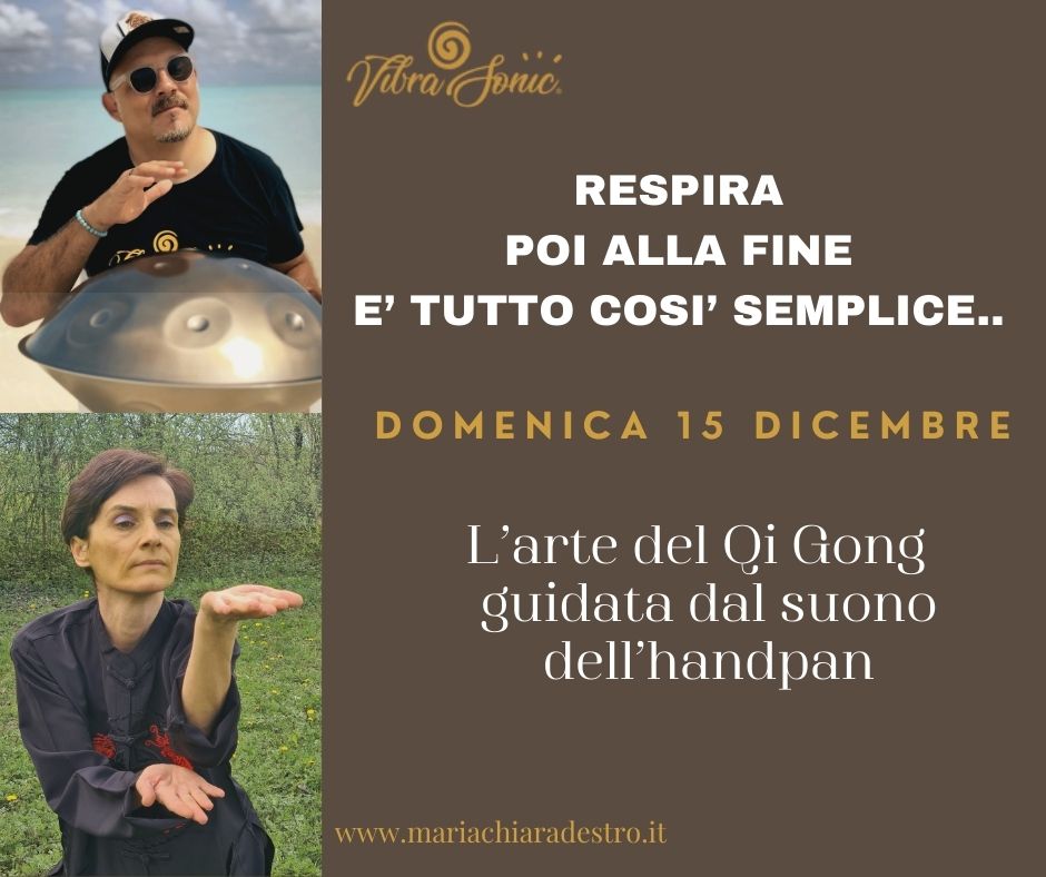 L'arte dl Qi gong guidata dall'handpan