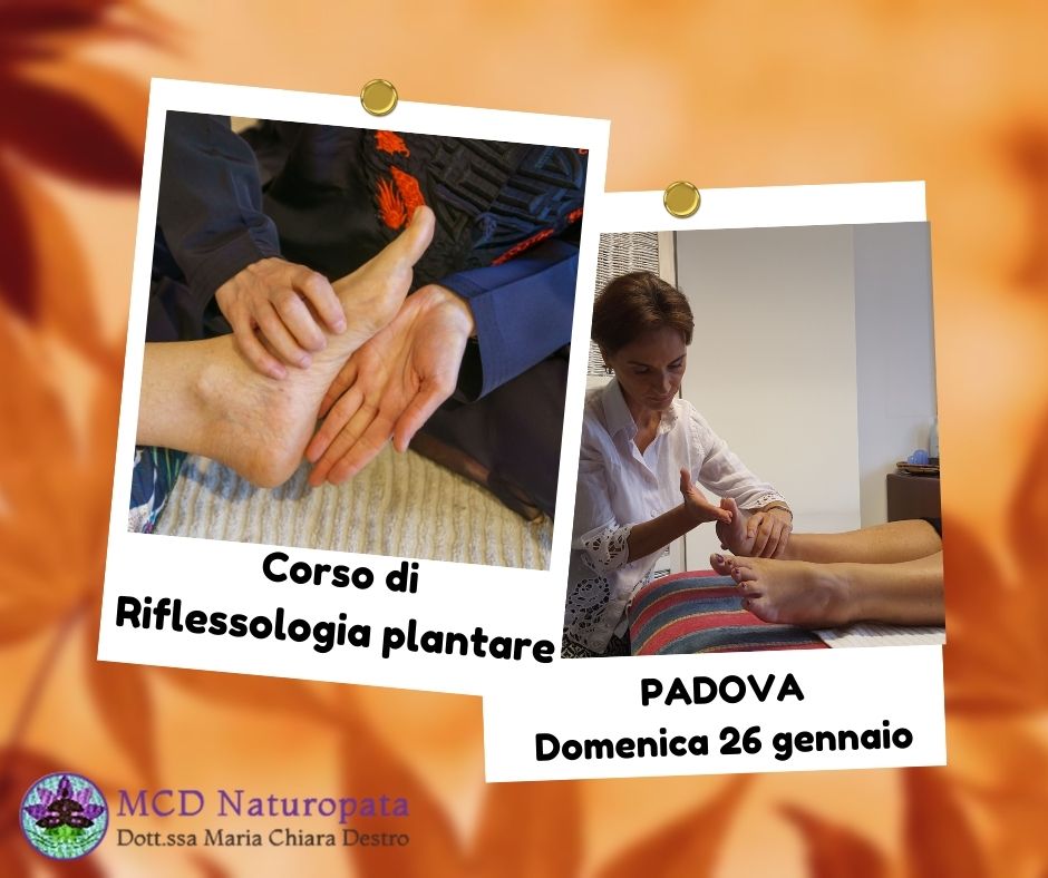 Corso di riflessologia plantare a Padova